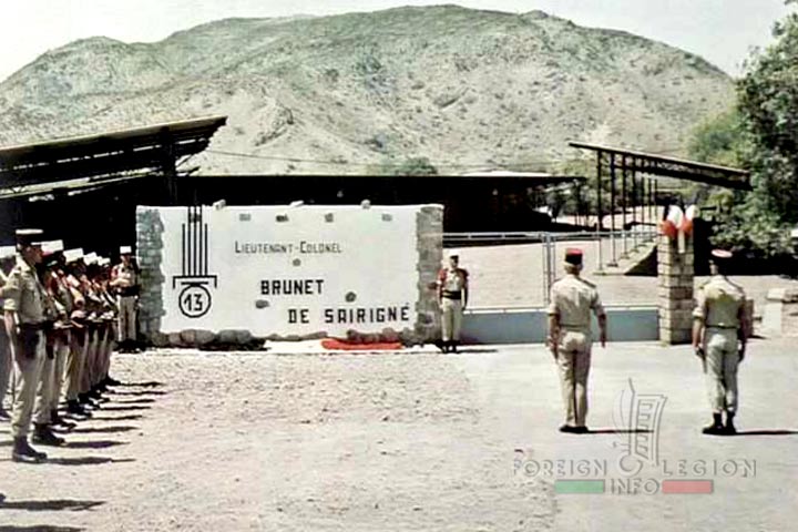 13e DBLE - 13 DBLE - Foreign Legion - Oueah - Post - Brunet de Sairigné - Djibouti - 1980