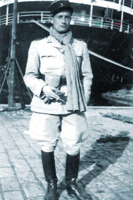 Lieutenant Pierre Jeanpierre - 2e REI - 2 REI - Foreign Legion - 1939