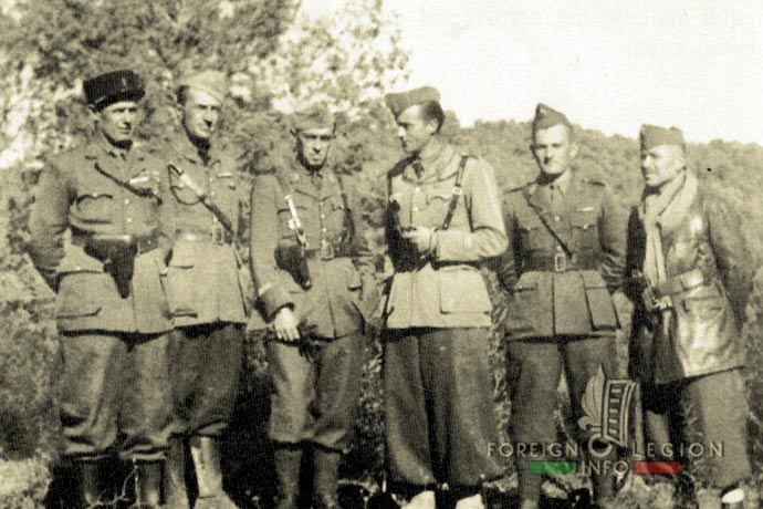 1er Régiment Etranger d'Infanterie - Légion étrangère - Tunisie - 1943 - 1er Bataillon - 2e compagnie