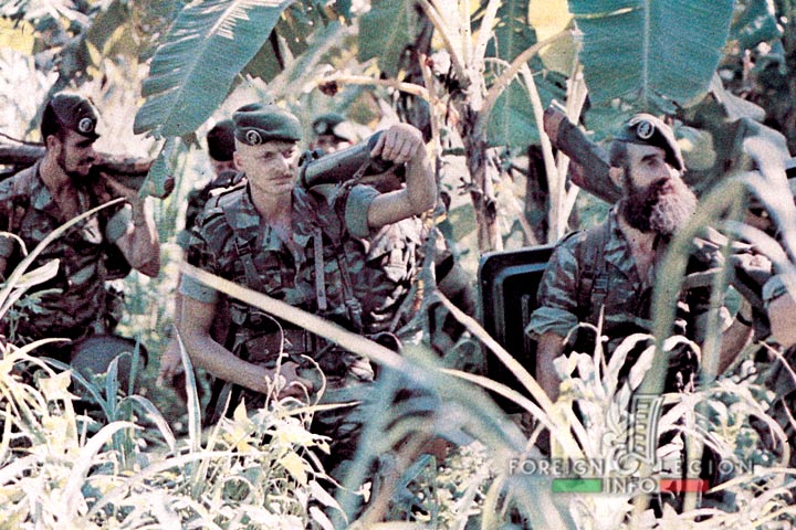1er REC - Mayotte - 4e Escadron - 1981