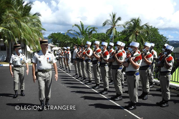 Foreign Legion: 2021 Camerone Day - DLEM - Mayotte