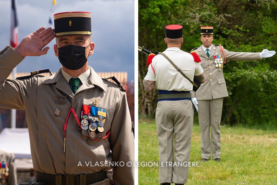2nd Foreign Engineer Regiment: 2021 Change of Command - Lieutenant Colonel Emmanuel Combe
