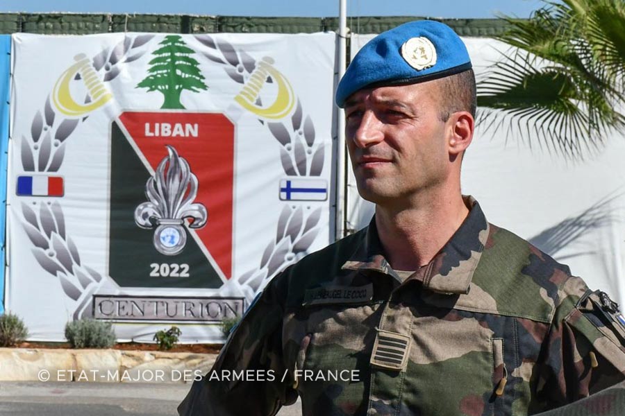 1er REC - Lebanon - 2022 - Colonel Leinekugel Le Cocq - Operation Daman