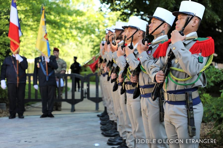 Foreign Legion - 2026 Victory in Europe Day - 13e DBLE - Camp Larzac