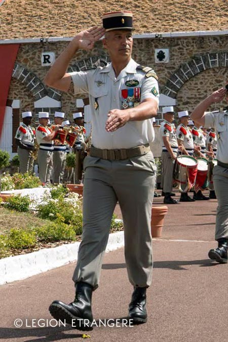 GRLE - Foreign Legion - 2026 Change of Command - Lieutenant Colonel Samir Benykrelef - 2026