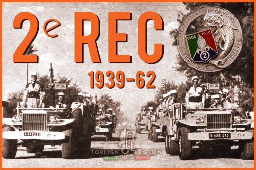 2eme régiment étranger de cavalerie - L'histoire - 2 REC