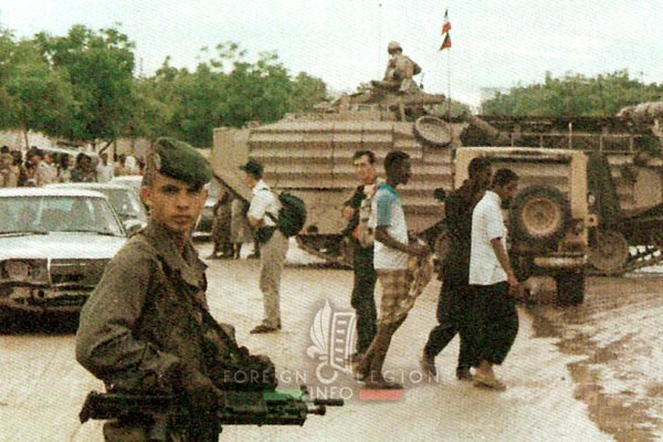 2e REP - 2 REP - Somalia - Mogadishu - Operation Oryx - 1992