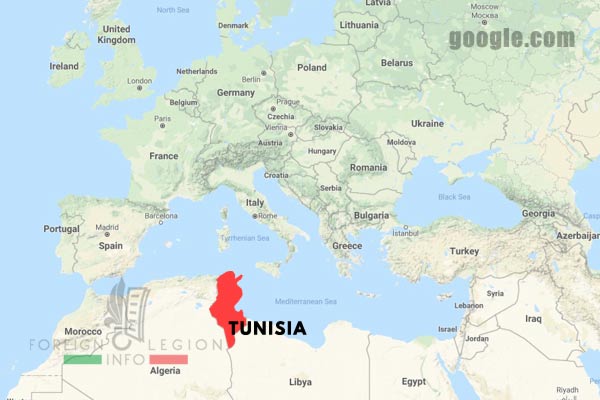 Tunisia - Map