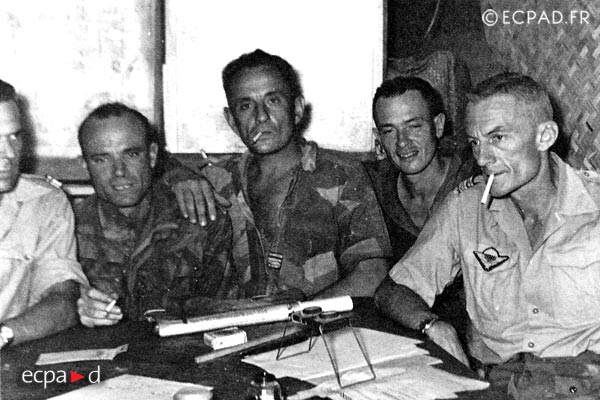 Dien Bien Phu - Paratroopers - Commanders - March 1954 - First Indochina War