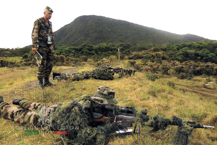 DLEM - Foreign Legion Detachment - CCL - Reunion - Snipers - course - 2013