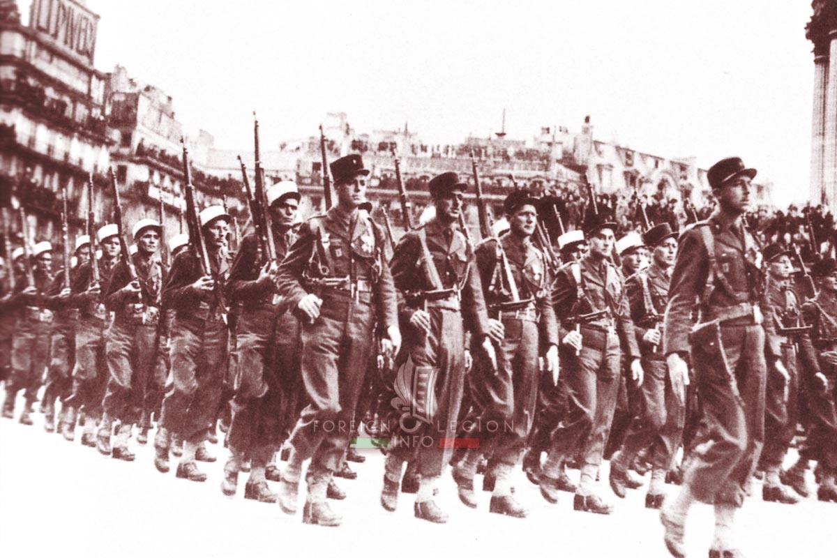 RMLE - Foreign Legion Etrangere - 1945 - Paris