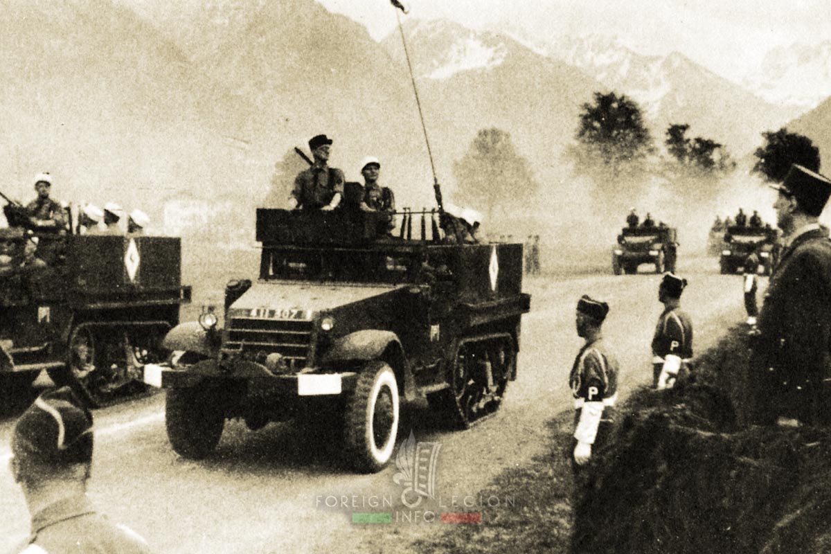 RMLE - Foreign Legion Etrangere - 1945 - Oberstdorf - Germany - Austria