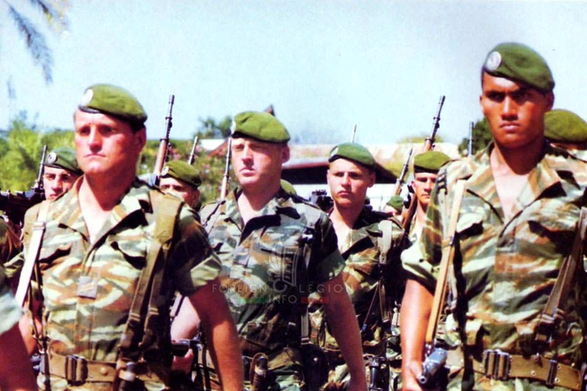 2e REP - 2 REP - Foreign Legion Etrangere - 1978 - Battle of Kolwezi - Operation Bonite - Congo