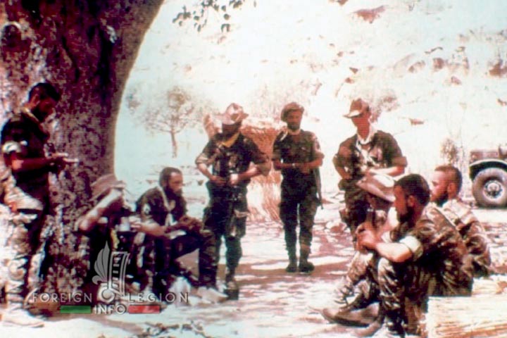 CMLE - 1er Régiment étranger - Légion étrangère - Compagnie motorisée - Tchad - 1970
