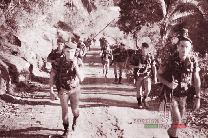 GOLE - Operational Group - Foreign Legion - Mayotte - 1976 - 6th Company - Patrol