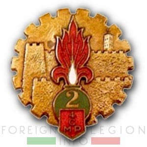 GCMP - Mounted and Motorized Company Group - 3e REI - 3rd REI - 3 REI - Foreign Legion - Africa - Morocco - 15e Cie Portée - 15e CP - 4e CMP - Mixte Portée - 2e REI - Insignia