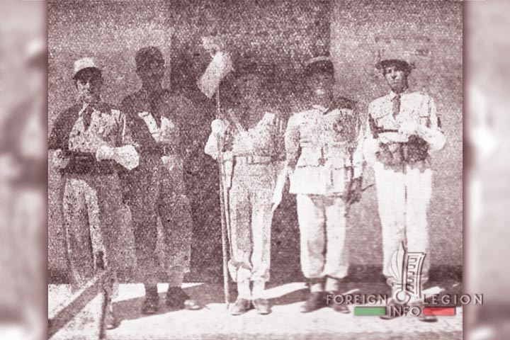 GPLEM - GPLE - Groupement porté - Legion Etrangere - Afrique - Maroc - Agadir - Fanion - 1947