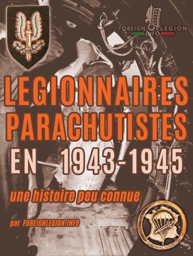 Legionnaires parachutistes pendant la Seconde Guerre mondiale - Légion étrangère - Historique