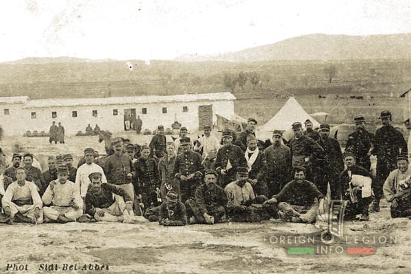 3e Compagnie montée - Légion étrangère - Oujda - Maroc - Camp - 1907