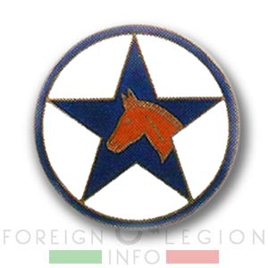 Mounted Company - 3rd REI - 3e REI - 4th REI - 4e REI - Foreign Legion - Insignia - Badge