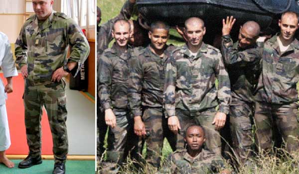 French Foreign Legion Physical Training uniform